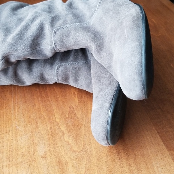 EUC Pesaro boots grey suede - Picture 7 of 8